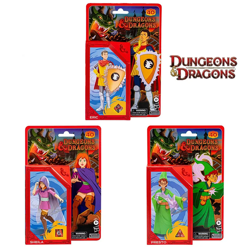 In Stock Dungeons Dragons Presto Sheila Eric Bobby Uni Diana Hank Venger Dungeon Master Action Figure Collection Doll Toy