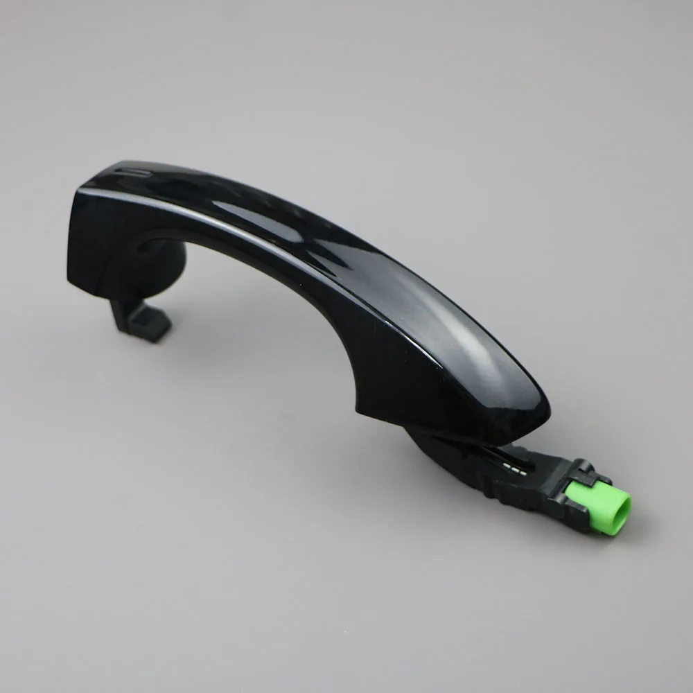 Black LH Side Exterior Replacement Door Handle 760837205 For VW Touareg 2019-2026