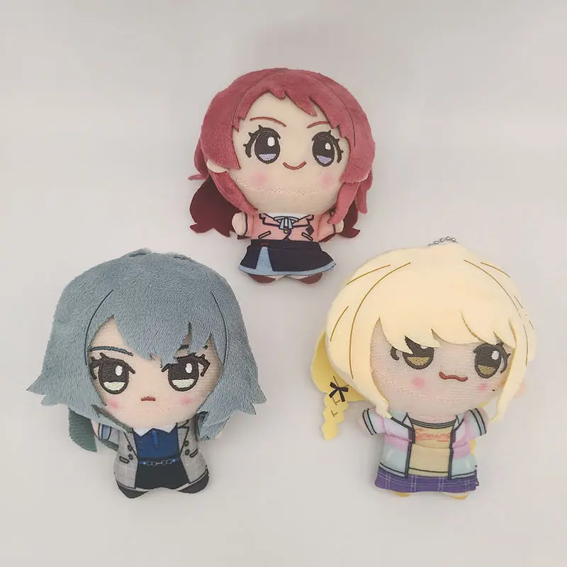 Anime Masu School Idol Master Plush Doll Keychain Pendant Toy Gift