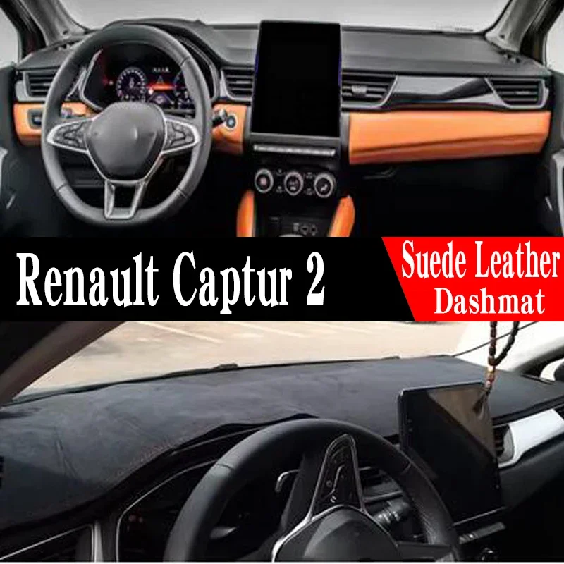 

For 2020-2023 Renault Captur 2 instrument panel Mat Dashboard ranger Dashboard Anti Slip Anti Cover Pad