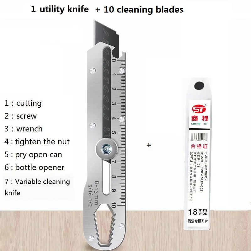 Variant: 1 Knife 10Blades Set