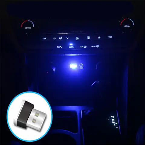 car Decorative Atmosphere Light for Citroen C3 C4 C5 DS3 DS4 DS5 DS6 C1 C2 C6 C8 Fiat 500 Saab Renault Duster Megane 2 3