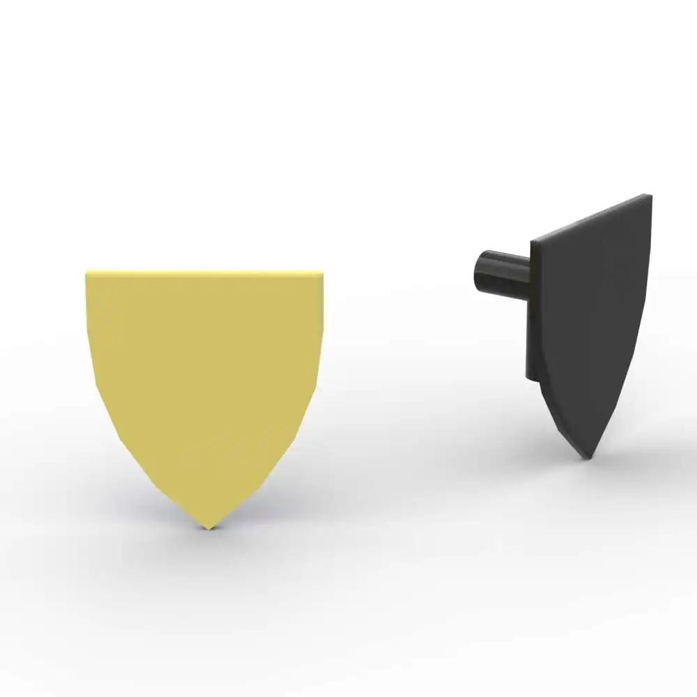 

MOC 10PCS Part Bricks 3846 Shield Triangular Building Blocks Set Castle Soldiers Armor Particle Puzzle DIY Toys Childrenc Gifts