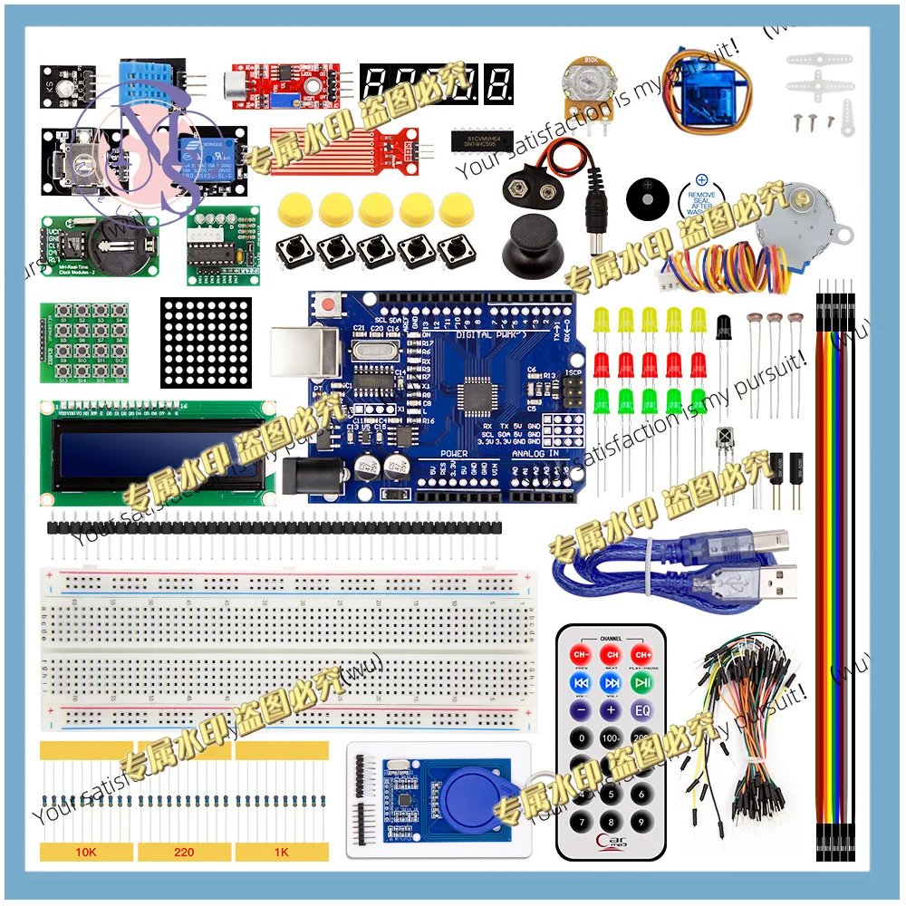 Diy Electronics Online - ชุด Arduino UNO R3: ชุดเรียนรู้การเขียนโปรแกรม +