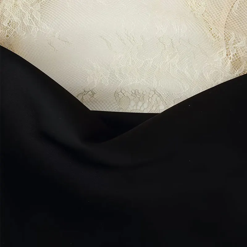 Nlzgmsj 2026 봄 섹시 시크 파티 드레스 터틀넥 레이스 미니 드레스 여성 패션 플레어 슬리브 드레스