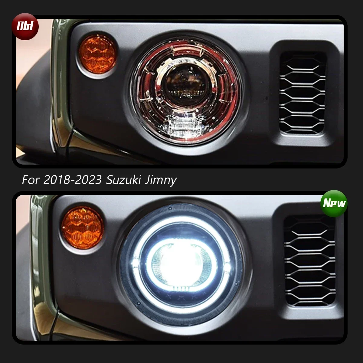 Car Lights For Suzuki Jimny 2018-2023 Headlight LED Projetor head Lamp Daytime Running Light Automotive Accessories