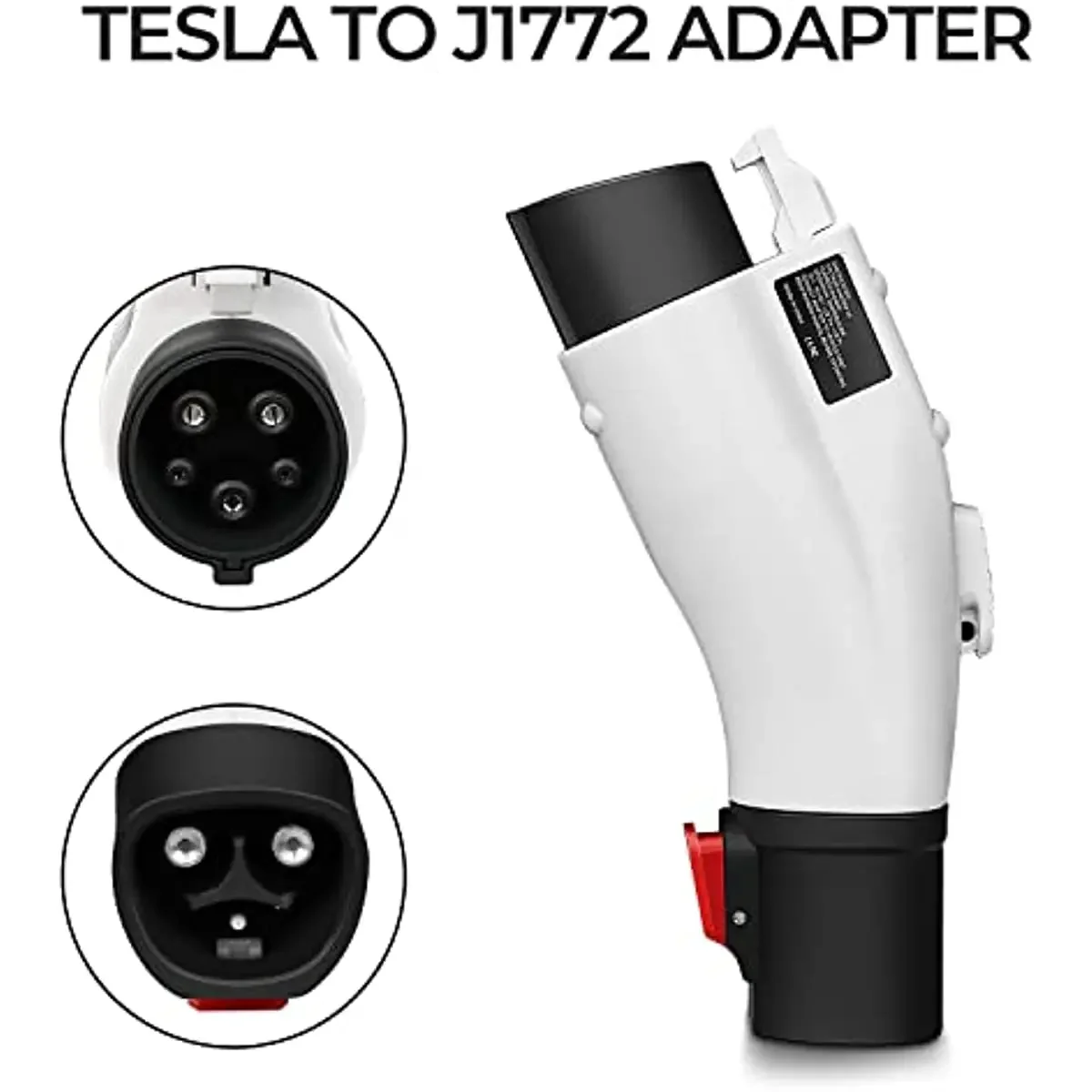 J1772 EVs Adapter Tesla to J1772 Adapter Charger Max 48A & 250V