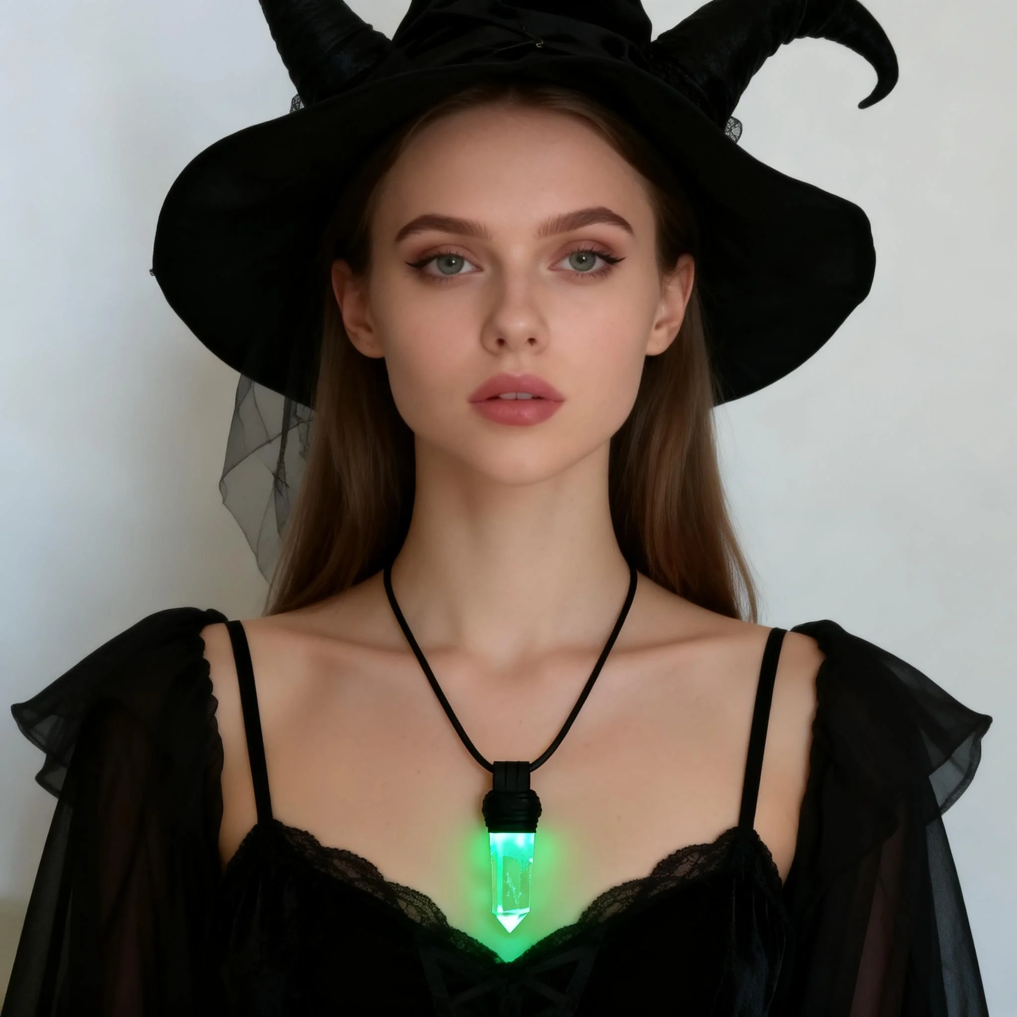 

Геометрический столб, шестиугольные призмы, натуральные украшения, ручная работа, исцеляющее зеленое свечение, прозрачное ожерелье с кристаллами