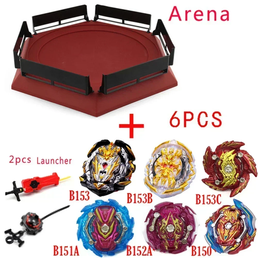 NEW Tops Launchers Beyblade Burst Set Toys with Starter and Arena Bayblade Metal God Blayblade Top Bey Blade Blades Toys