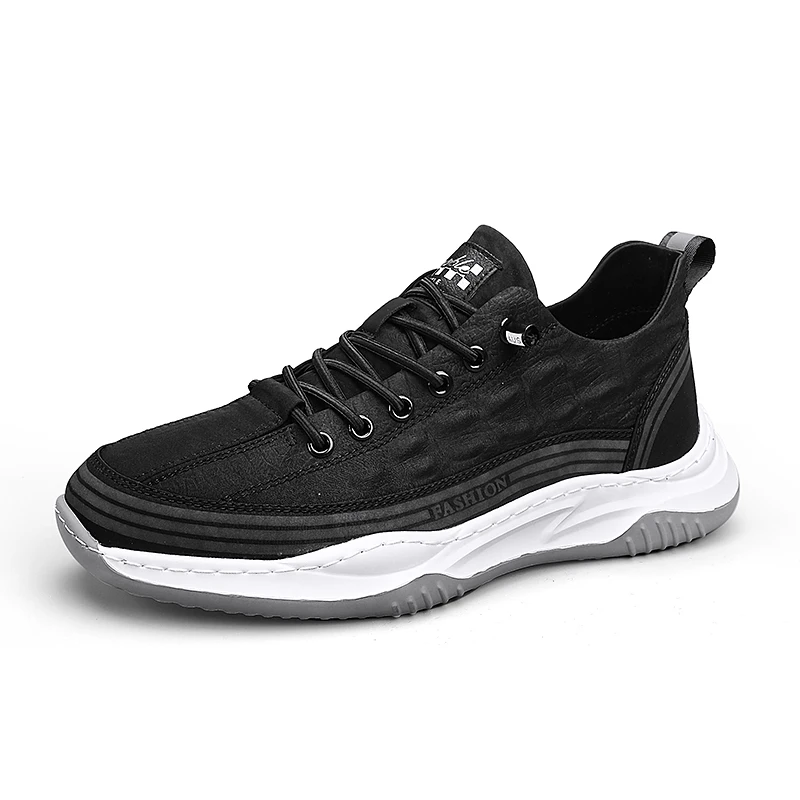 

Crocodile patterned umbrella cloth breathable casual shoes comfortable sports shoes men's motorcycle shoes