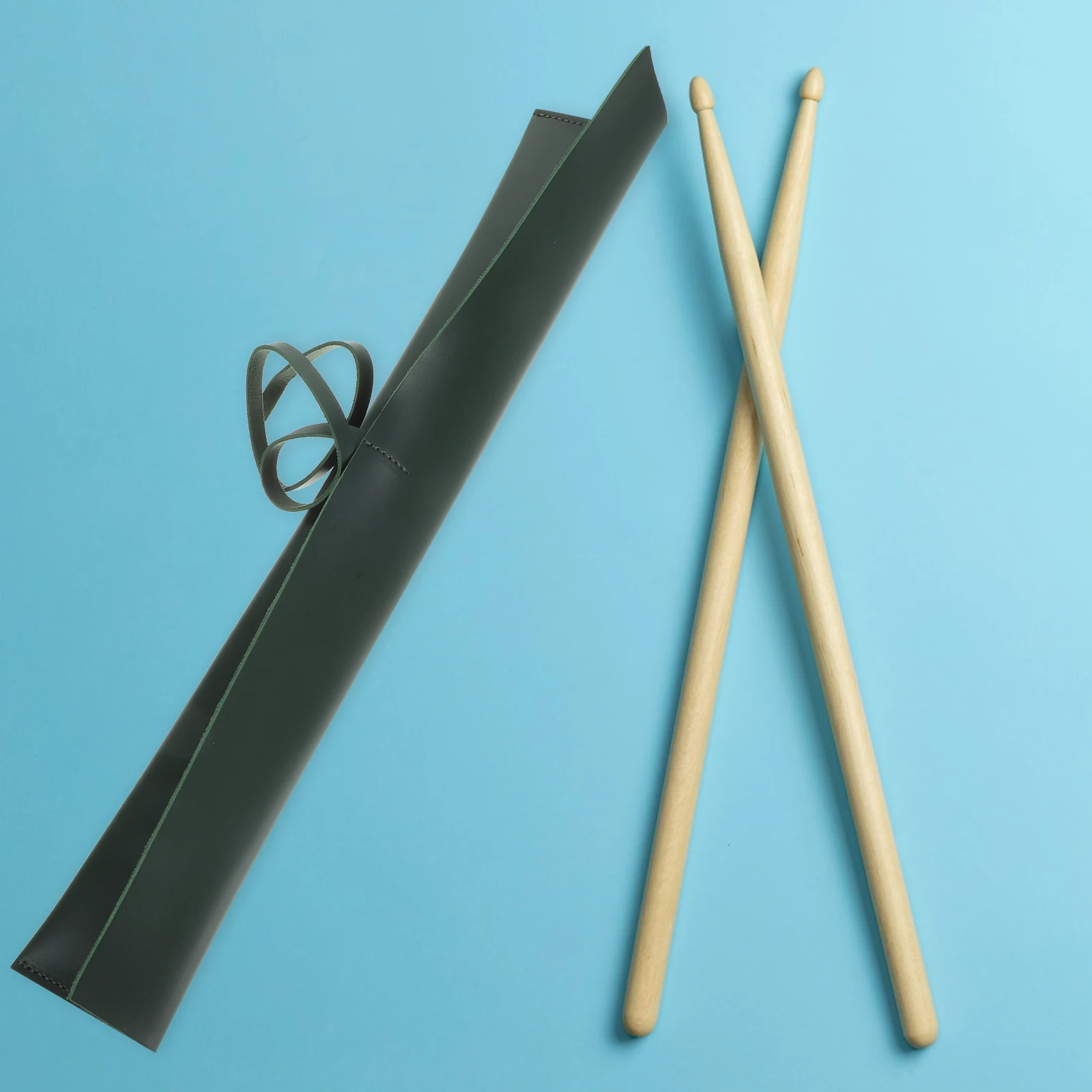 

Drumsticks Storage Bag Universal Wooden Club Portable Percussion Mallet Hanging Holder