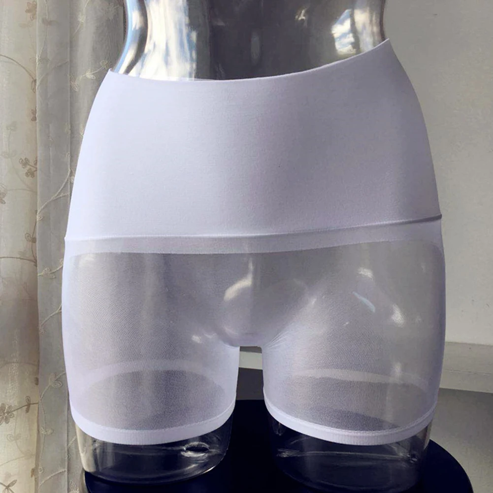 

Boxer Briefs Men Underwear Daily Leightweight Lingerie Low Rise Pantyhose See-through Shorts Trunks All Seasons