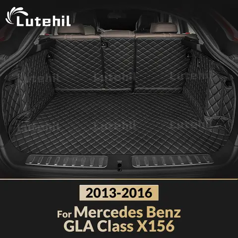 메르세데스 벤츠 GLA 클래스 X156 2013-2016 15 14 용, 자동 풀 커버리지 트렁크 매트, 카고 라이너 인테리어 액세서리