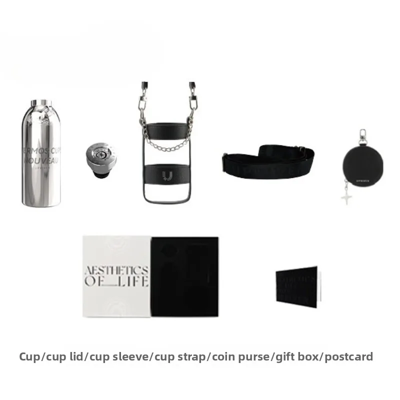 UPRIVER high-end light luxury mirror thermos cup 316 stainless steel new gift water cup cup high value portable