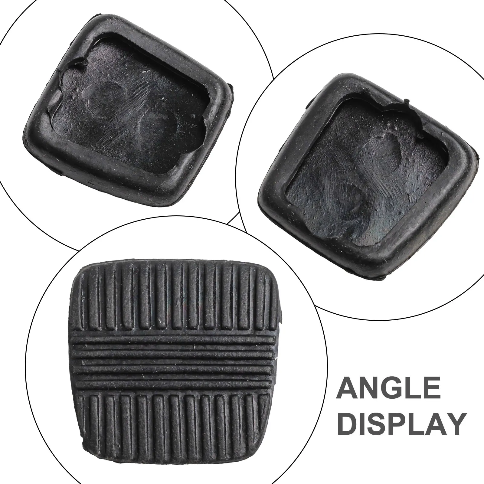 

For Navara NP300 Black Brake Pedal Pads Automotive Fitment Long-lasting Performance Brake And Clutch Operation