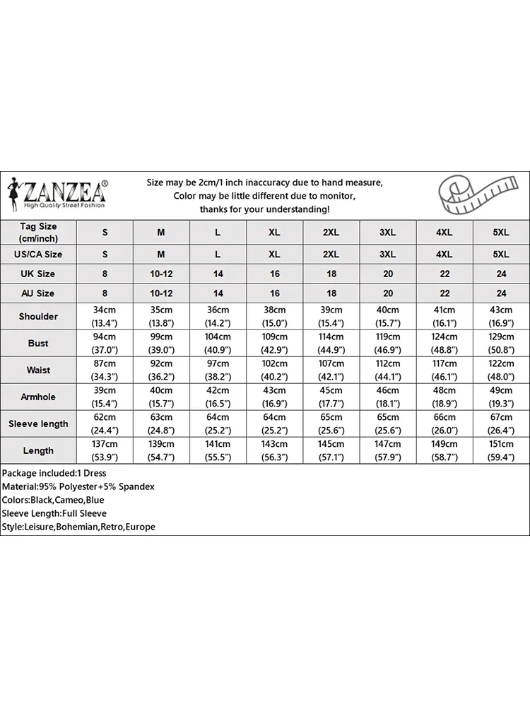 Fashion Autumn Muslimn Abaya Dress ZANZEA Women Dresses 2025 Elegant Lapel Long Sleeve Pleated Sundress Hijab Long Robe Femme 6