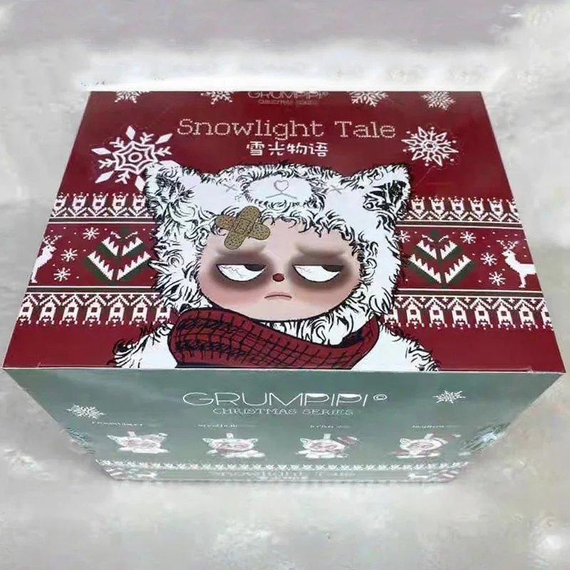 

In Stock Sleepless Grumpipi Series Blind Box Snowlight Tale Series Advent Calenda Boxes Surpeised Box Girls Xmas Ornaments Gifts