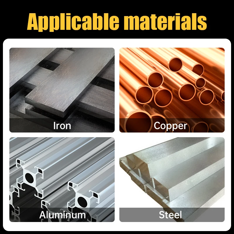 Thread Tap Set 6pcs Screw Taps T Type  M3 M4 M5 M6 M8 Machine Drills Hand Tapping Threading Tool with Adjustable Tap Wrench