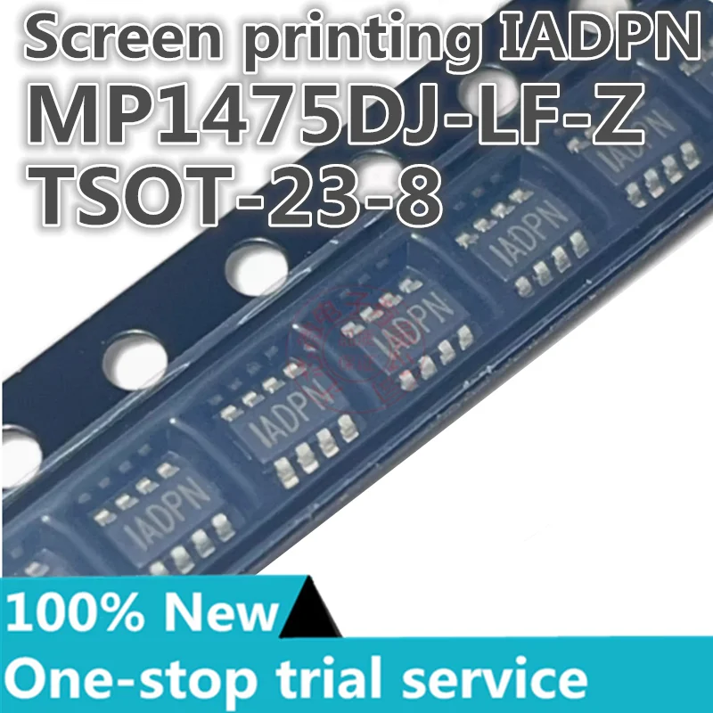 5-100pcs %New MP1475DJ-LF-Z package TSOT-23-8 Silkscreen IADPN ADPN DC-DC power chip