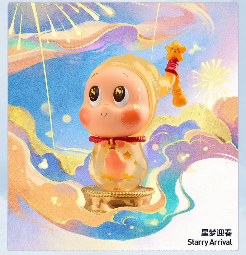 POPMART The Golden Gallop Series Blind Box Cute Dimoo Skullpanda