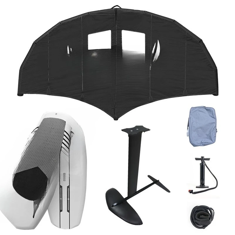 

Surf Wind Wing New Window Black Summer Sea Kite's up Carbon Fiber Skateboard Surfboard Hydrofoil