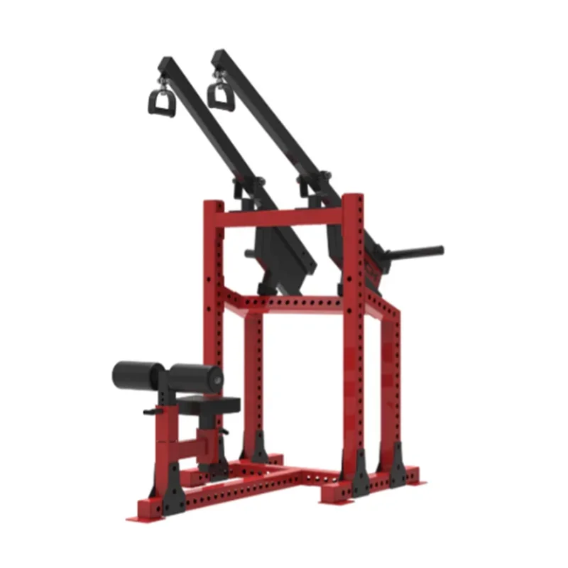 

Gym Plate Loaded Strength Training Lat Pulldown Seated High Row Back Machine