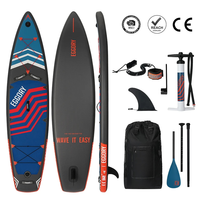 2024 ขายร้อนInflatable Paddle Board SUP 11 '* 32" * 6 "Inflatable Stand Up Paddle Board Paddleboardกระดานโต้คลื่น