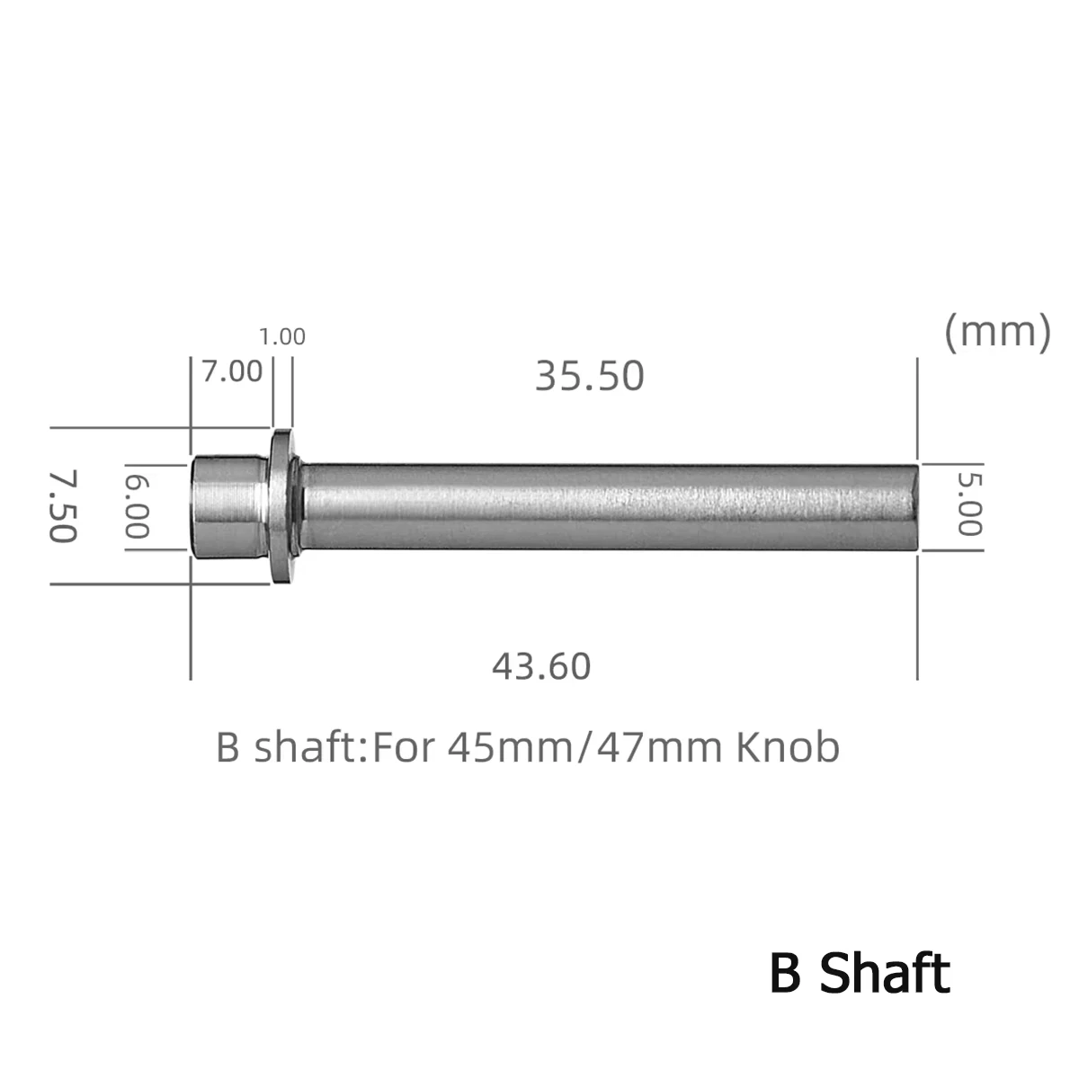 Gomexus Legierungs-Rollenwelle und -Lager für Shimano Daiwa Ryobi Peen Baitcasting- und Spinnrollen-Griffteile – Detail 5