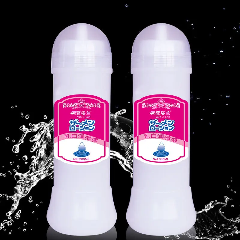 Pelumas untuk krim seks kapasitas seks Lube kental pelumas minyak berbasis air untuk masturbator Anal dengan produk seks sperma