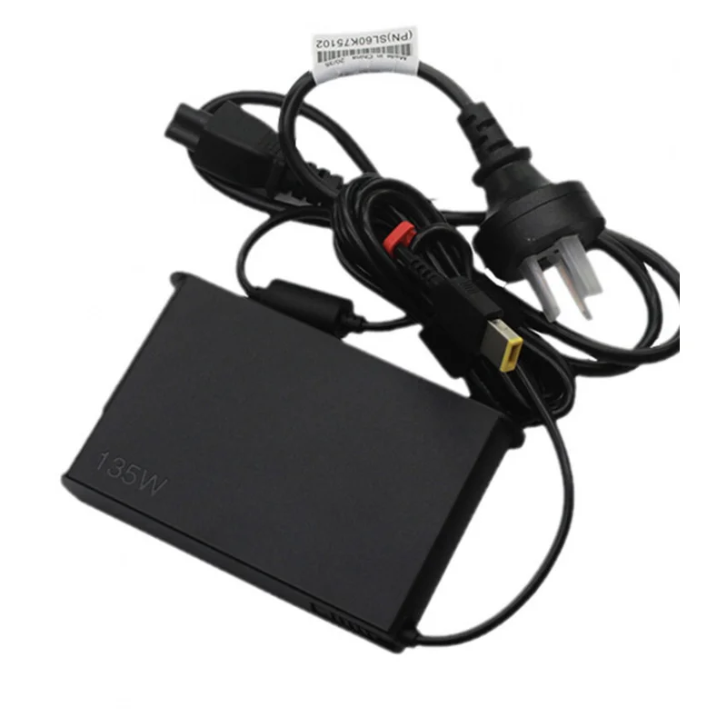 

Адаптер переменного тока Slim Tip 20V 135W для Lenovo Yoga Creator 7 15IMH05, шнур питания
