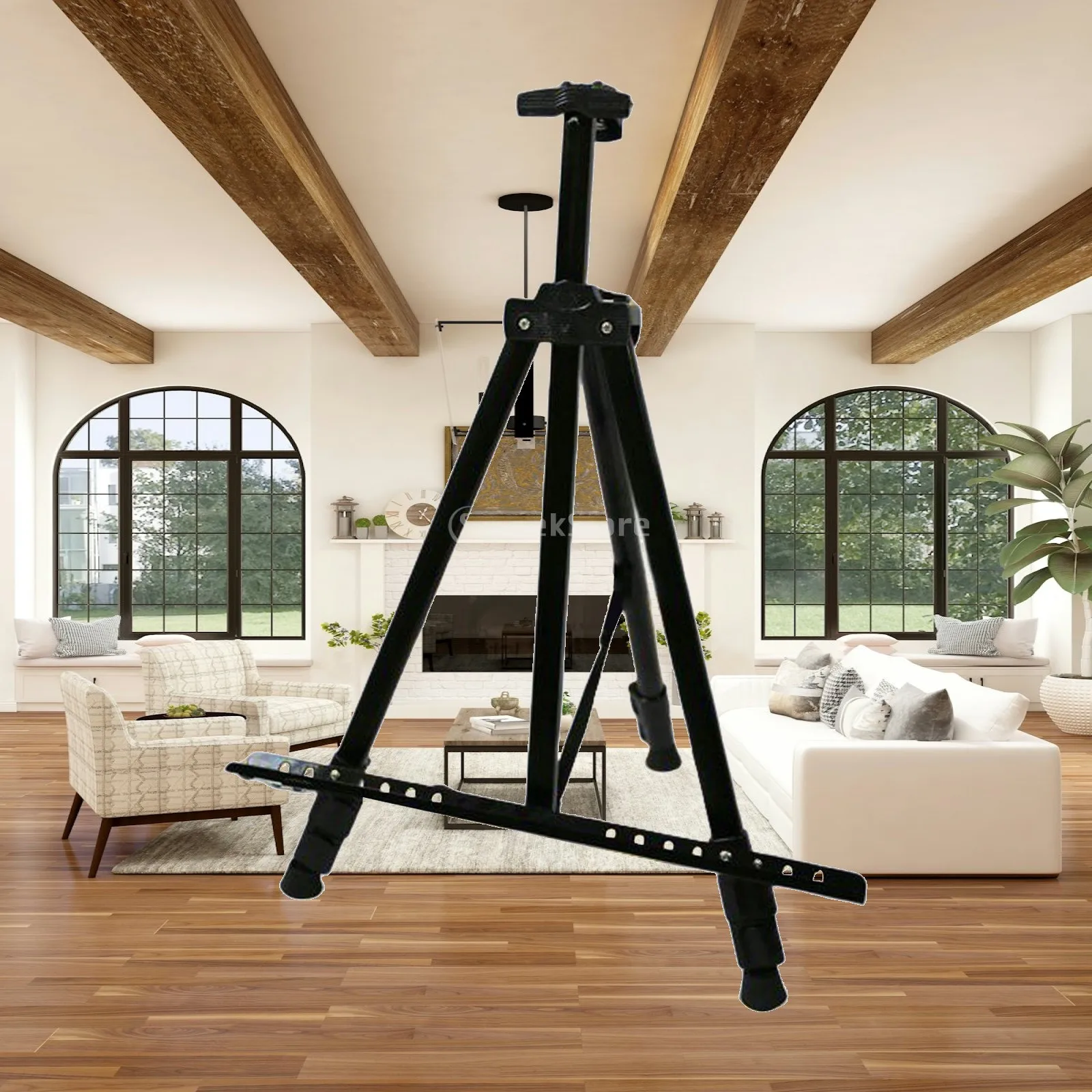 Lightweight Display Easel Tripod Stand Collapsible Folding Tripod for Photo Art Boards