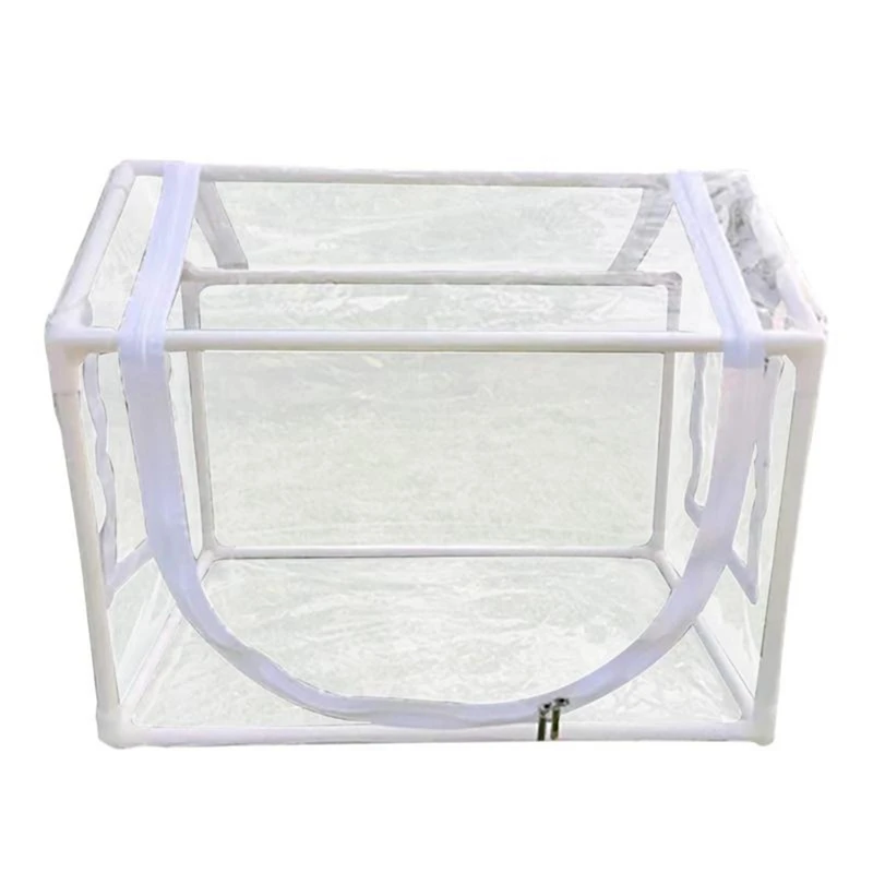 

Portable Greenhouse Mini Gardening Rain Cover With Shelves Front Door Greenhouse For Growing Plant Seedlings And Herbs