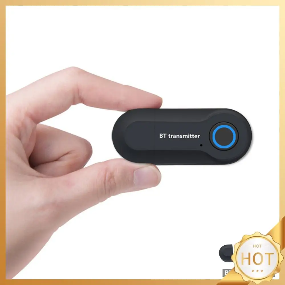 Беспроводной аудиоадаптер Bluetooth-совместимый передатчик 4.2, компьютерный ТВ-передатчик, AUX USB, автомобильный BT-конвертер, автомобильные аксессуары