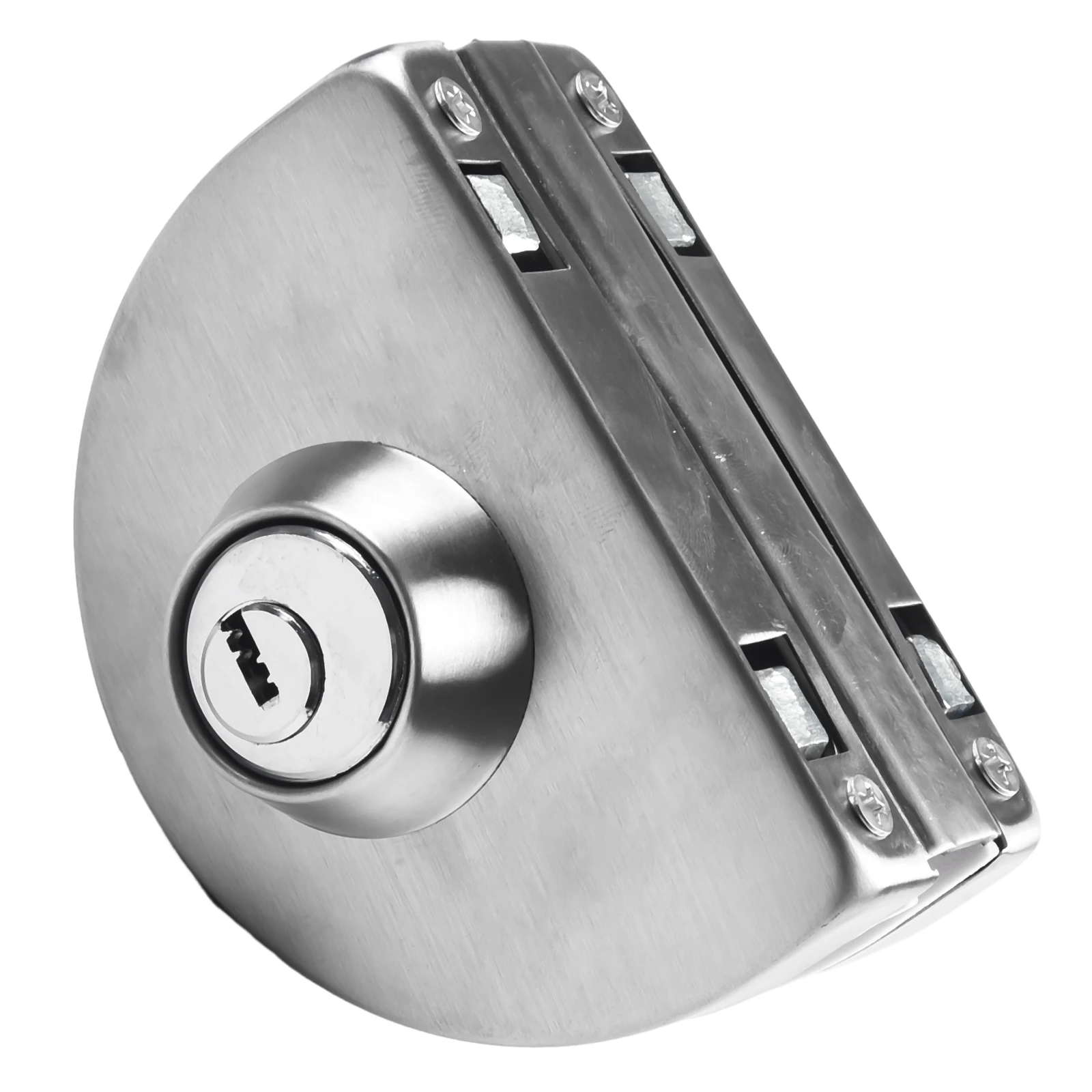 Sliding Glass Door Lock, Stainless Steel, Double Bolts, No Punching, Easy Installation, Office and Home Security