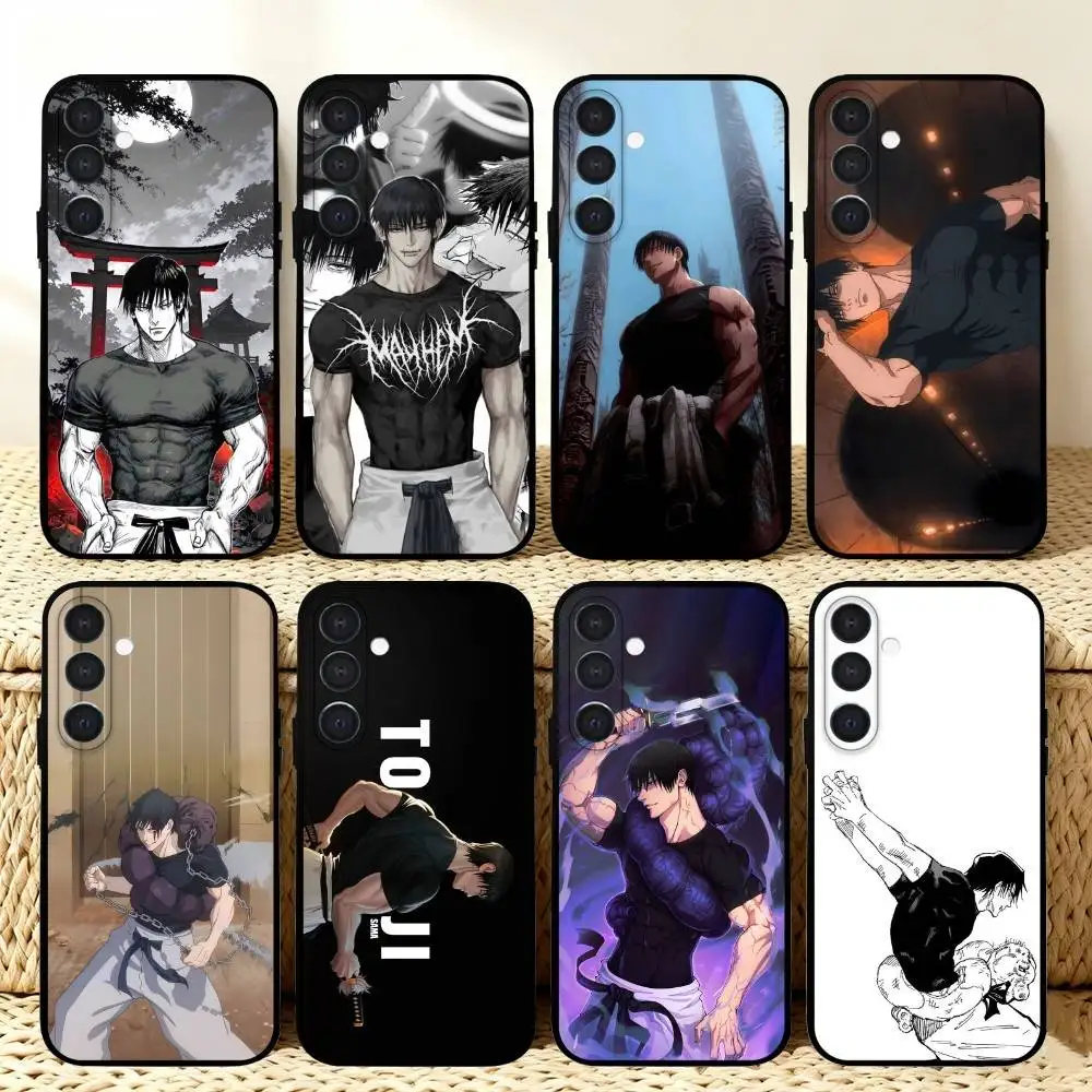 

Toji F-Fushiguro Jujutsu K-Kaisen Phone Case For Samsung A73,72,71,A52,51,40,41,A22,A32,31,A13, Soft Black Shell