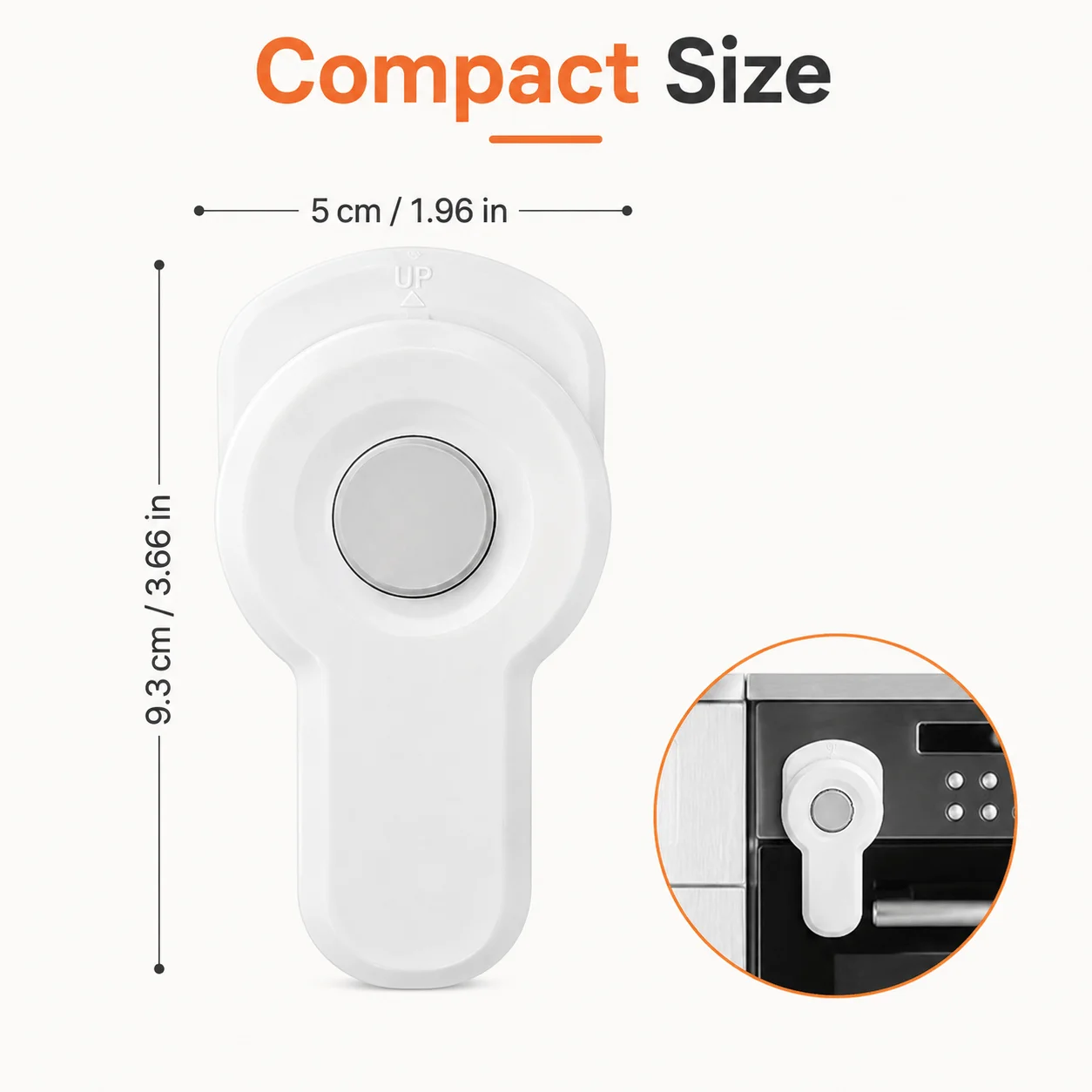 1/2/3PCS Microwave Oven Door Frame Lock – No-Drill Adhesive Latch, Child Safety Protector For Kitchen Appliances, Durable ABS Pl