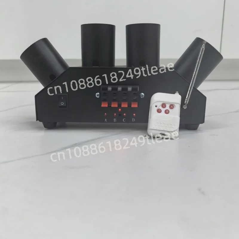 Wireless Remote Control Stage Atmosphere Prop 4 Sets Shapes Iron Base for Wedding Opening Circus Magic Performance