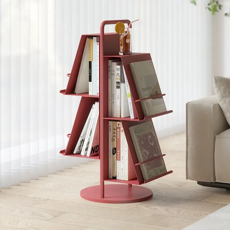 

Small bookshelf, floor standing bookshelf, home newspaper display rack, magazine rack