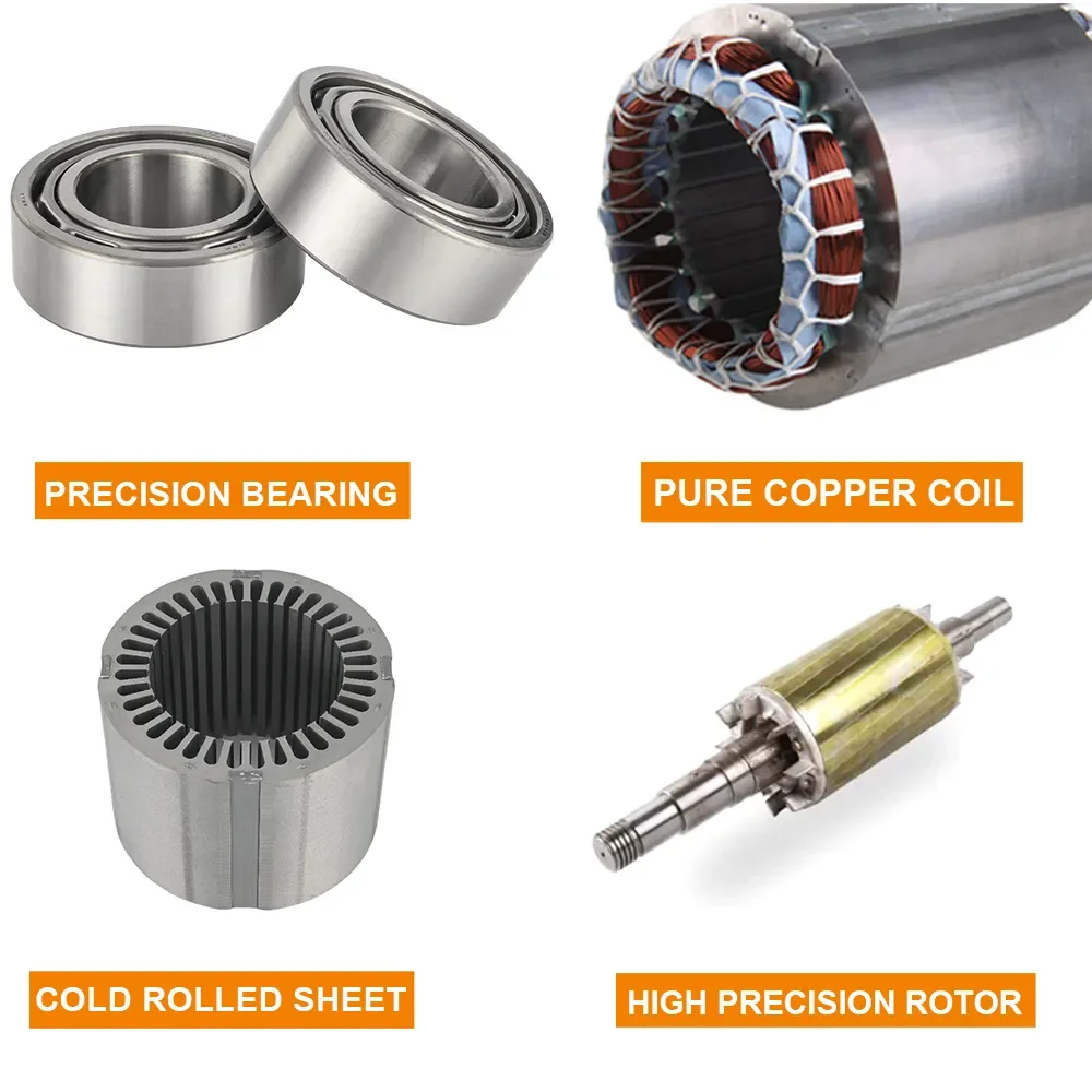 3.7kw 5hp 220v 50hz Ycl Series Single Phase Phase Capacitor Start Capacitor Induction Motor