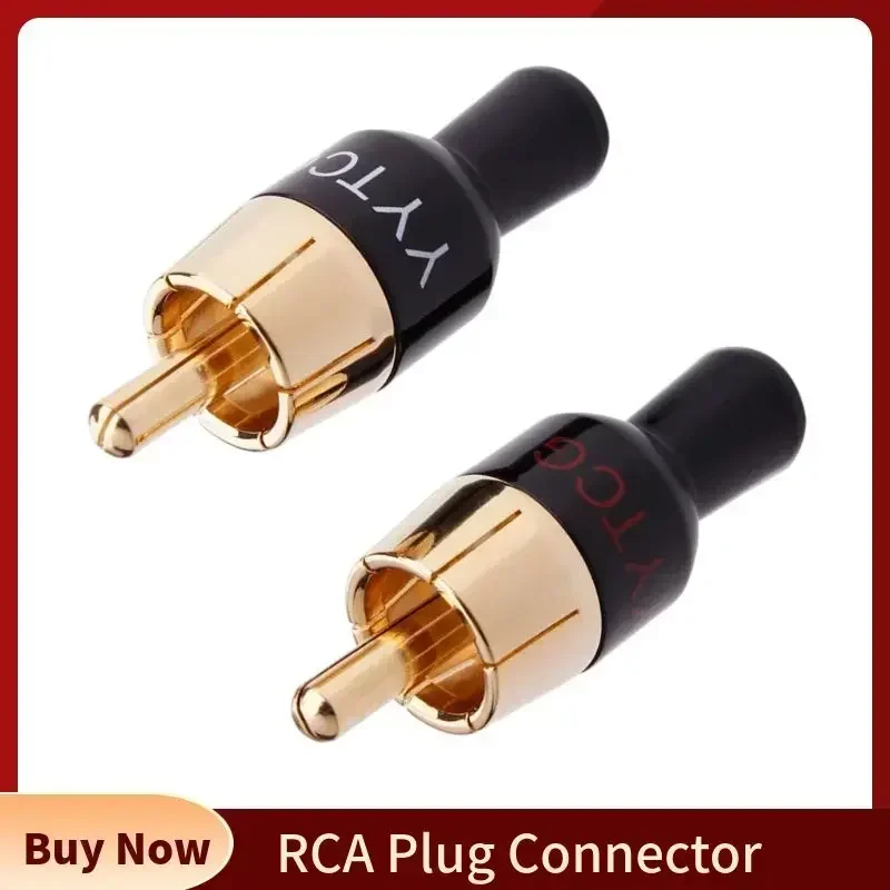 RCA Connector Audio Plug Speakon Connectors Speaker Terminals for Soldering 4mm Video Cable RCA Male Jack Amplifier Mixer Plugs