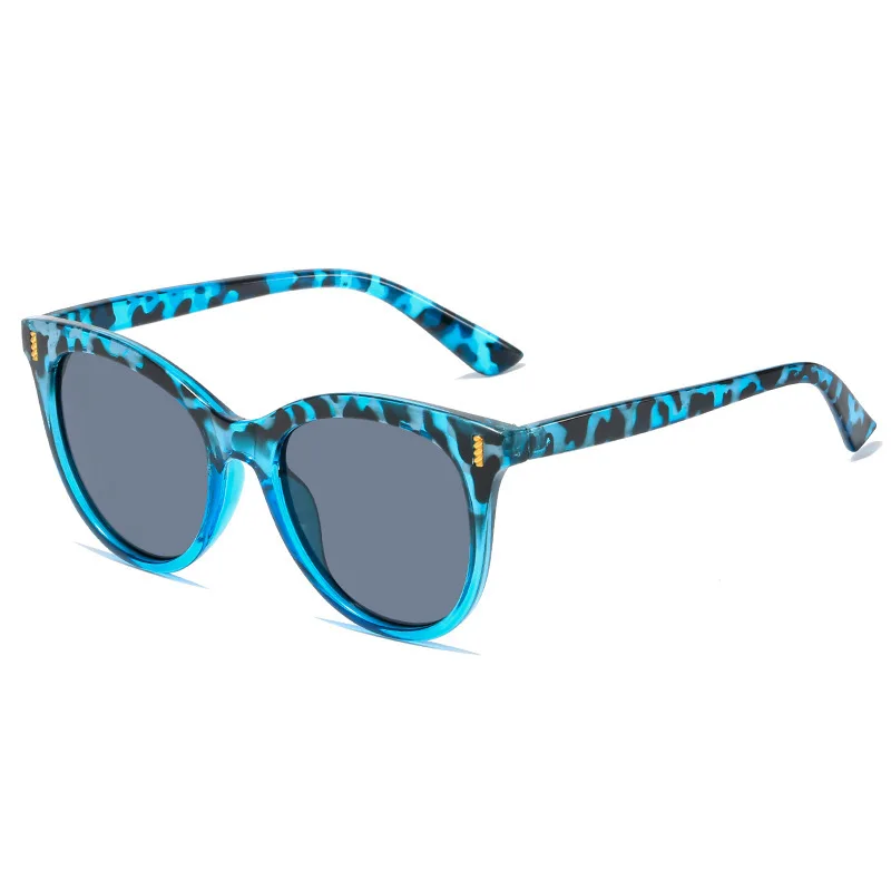 

New Luxury Retro Leopard Print Cat Eye Long Nail Women Sunglasses 2025 Fashion Street Style Personality Men Sun Glasses UV400