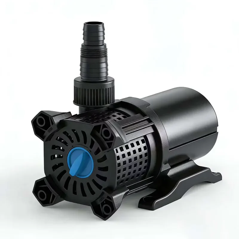 Adjustable Submersible Water Pump for Pond & Fountain, Multi-Angle Outlet High Flow Hydroponic Pump for Fish Tank Aquarium