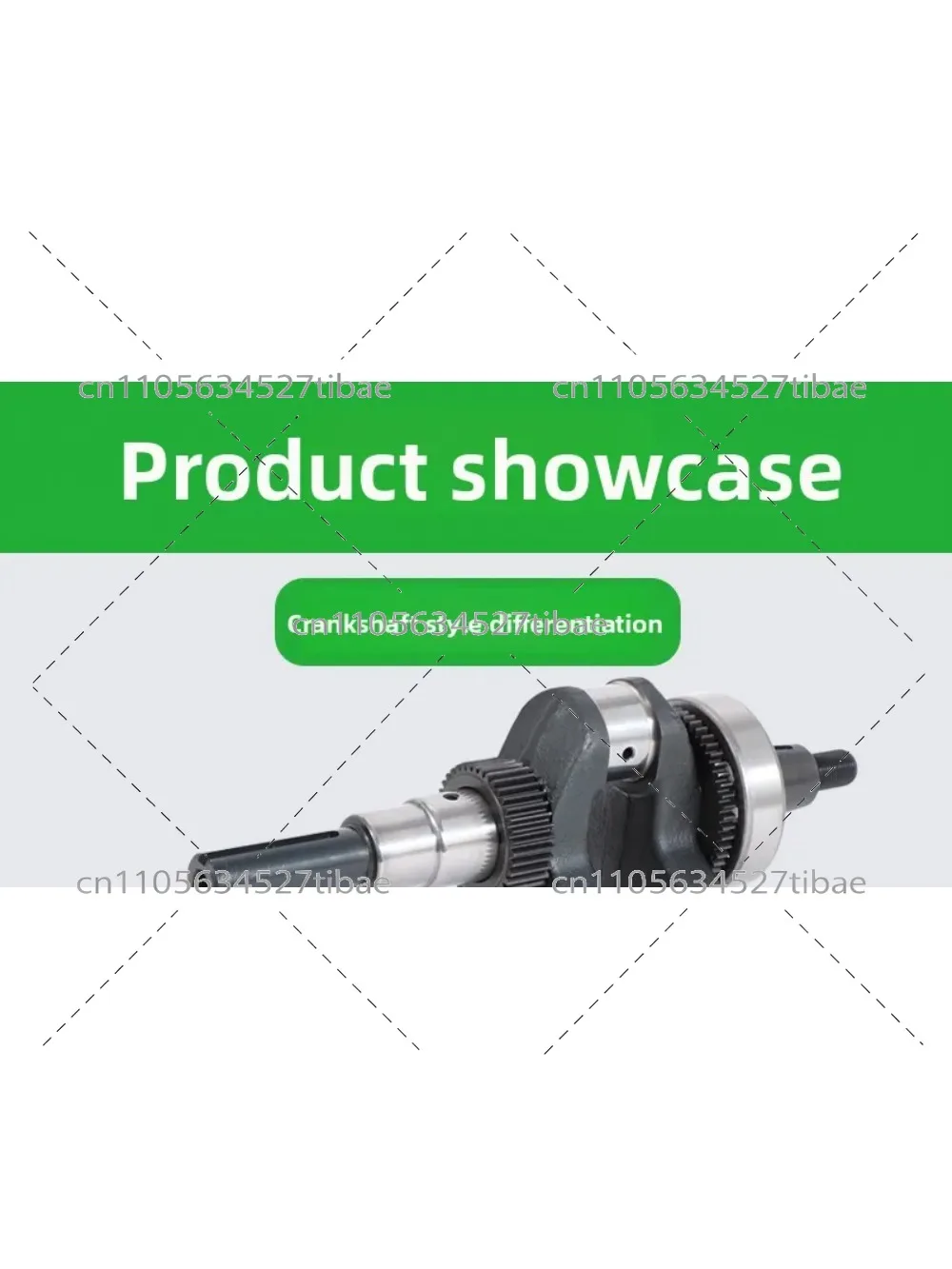 For, New 173F 178F 186F 188 192F 195F Diesel Engine Micro-tiller Parts Splined Crankshaft Piston Connecting Rod