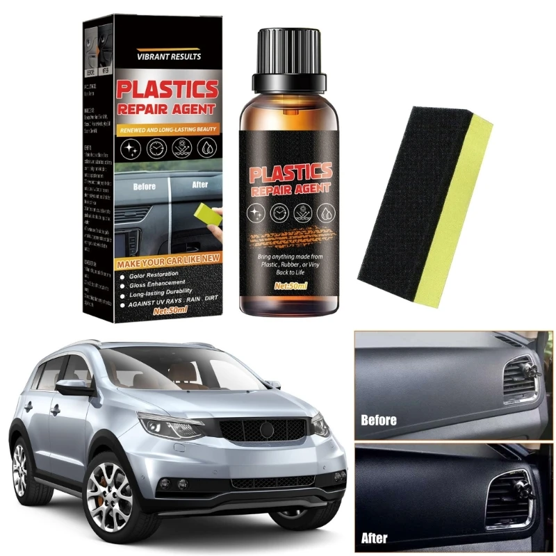 Advanced Repair Automotive Refurbishment Cleaning Agent for Car Enthusiasts, Revitalize Vehicle Appearance Overnight X37F