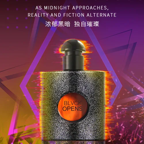 Black Opium Eau De Parfum Vaporisateur Spray natural 50ML Perfume aromático de café negro de larga duración