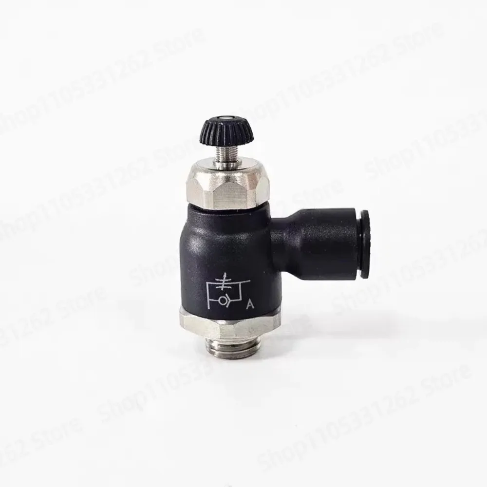 High flow exhaust type flow control valve for hydraulic pneumatic pipeline system