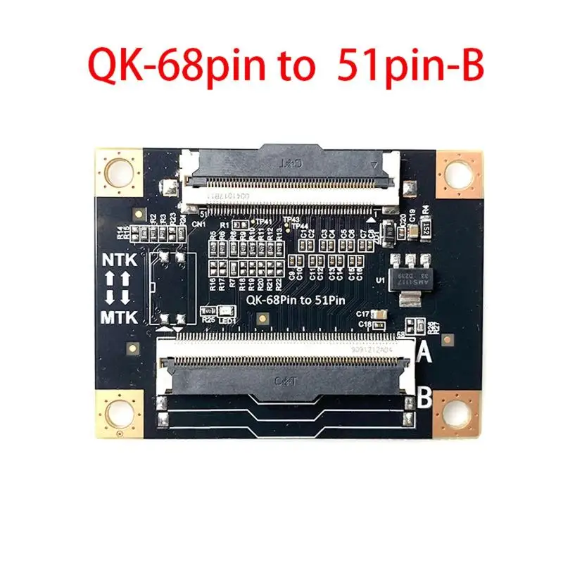 Repair Replacement 96Pin To 51Pin Adapter Card For 4K LCD LED TV Panel LVDS FPC VBYONE Converter Board