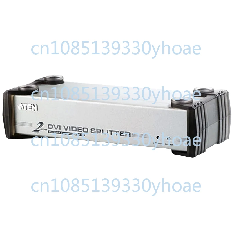 DVI Screen Splitter HD Distributor One Divided into Two 2-Port Video Vs162 DVI Share Device