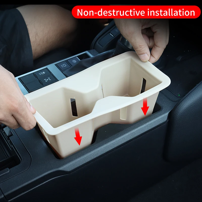 

For Toyota Land Cruiser 250 2024 2025 Prado LC250 1958 First Edition FJ250 Center Console Water Cup Silica gel pad Accessories