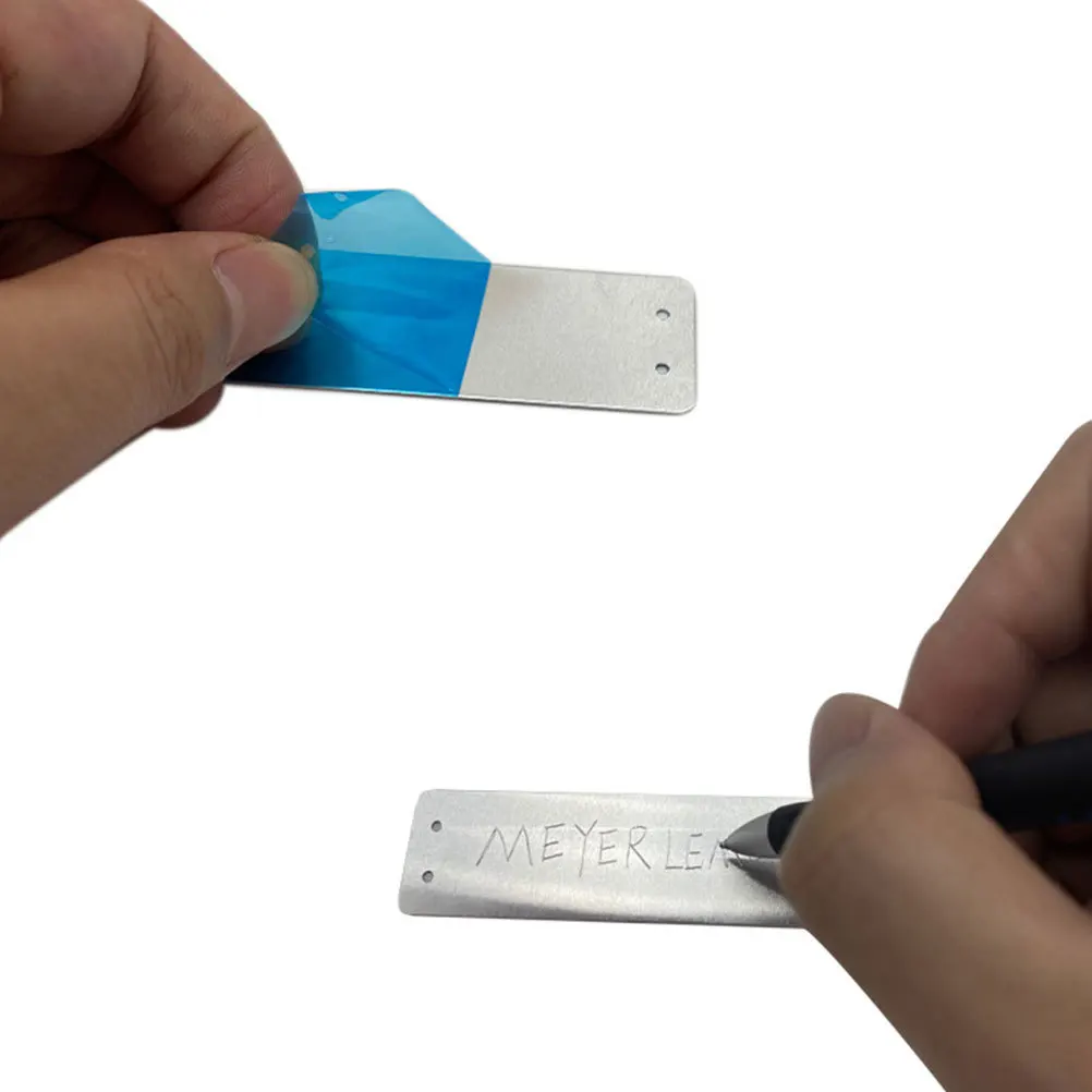 

10pcs Aluminum Plant Markers Durable Uv Resistant Label Stakes Blank Metal Tags Outdoor Garden Supplies For Flowers Vegetables